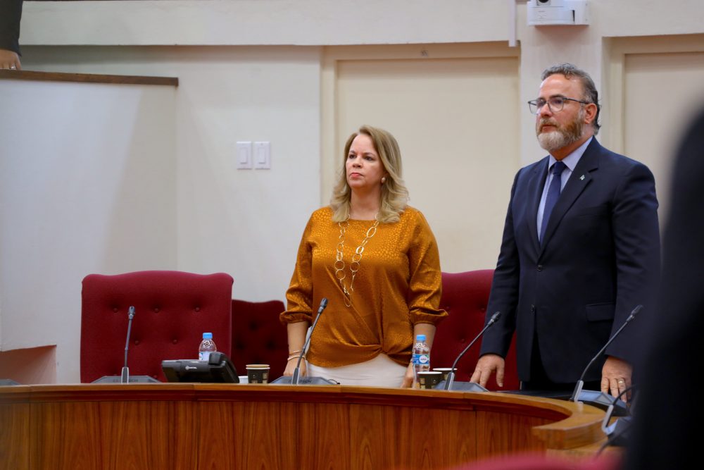 Prome Minister Evelyn Wever-Croes:OPOSICION A VOTA CONTRA PA ANCRA E OMBUDSMAN DEN NOS CONSTITUCION“Ora bo curason ta puro y bo intencionnan ta den bienestar di pais Aruba, bo ta logra y esaki no lo bay desvia nos di nos meta”