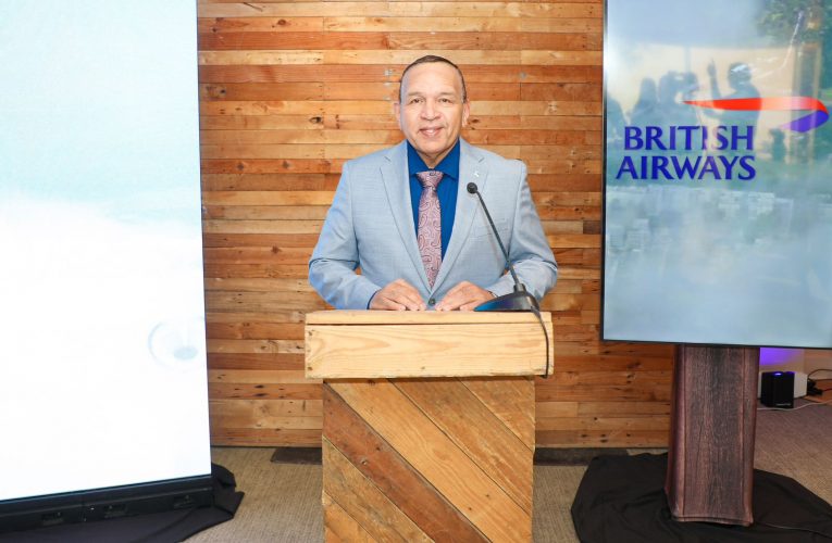 SPEECH DI MINISTER ENDY CROES NA CEREMONIA DI E VUELO INAUGURAL DI BRITISH AIRWAYS.