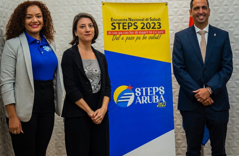Minister Dangui Oduber: ENCUESTA NACIONAL DI SALUD STEPS TA DEN PREPARACIONI PA RANCA SALI