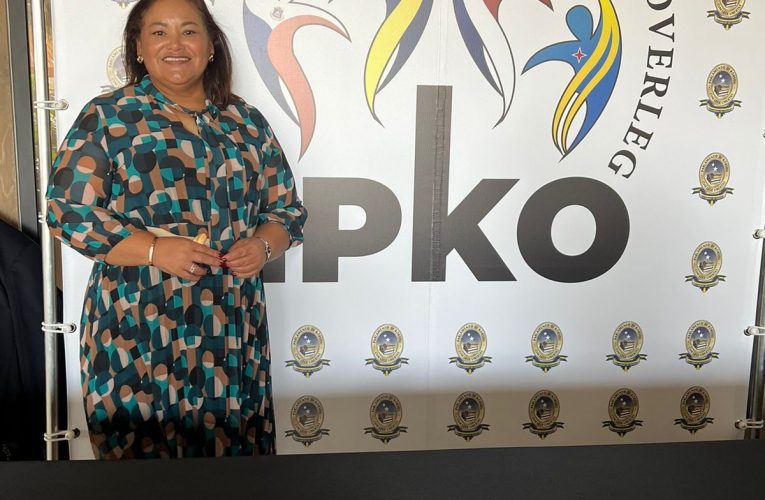 Parlamentario Shailiny Tromp-Lee den su disertacion na IPKO Curaçao: