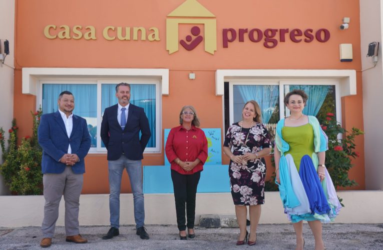 Prome Minister Evelyn Wever-Croes: GOBIERNO TA FELICITA CASA CUNA PROGRESO CU 66 AÑA DI EXISTENCIA