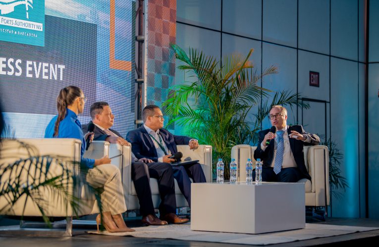 Minister Dangui Oduber: PROYECTO DI PORT CITY A KEDA PRESENTA NA TUR INSTANCIANAN FINANCIERO LOCAL
