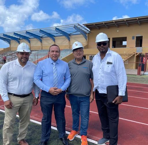 MINISTER ENDY CROES: COMPANIA INTERNACIONAL MONDO TA NA ARUBA PA HACI UN EVALUACION FINAL RIBA E ATLETIEKBAAN CU TA DEN PROCESO DI RENOBACION NA STADION GPT NA DAKOTA