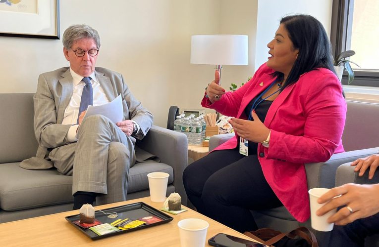 Minister Maduro ta duna relato di su biahe pa atende e IMF Spring Meetings na Washington DC: