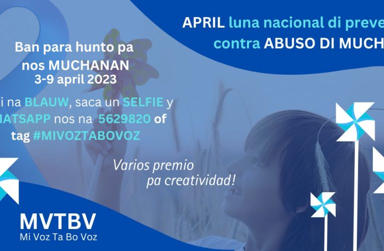 Campaña di Luna di prevencion di abuso di mucha.