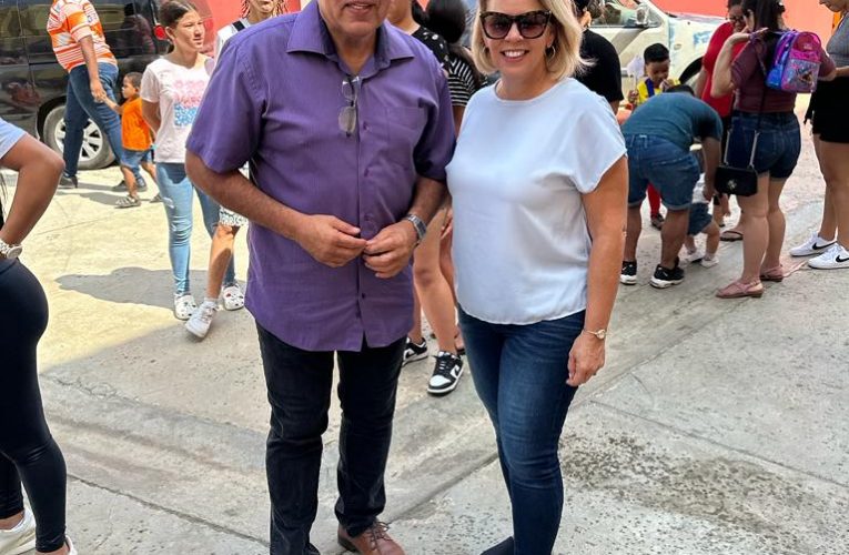 MINISTER ENDY CROES A ACUDI NA E CLAUSURA DI CAMPEONATO 2022-2023 DI FUTBOL CATEGORIA U-5 Y U-7