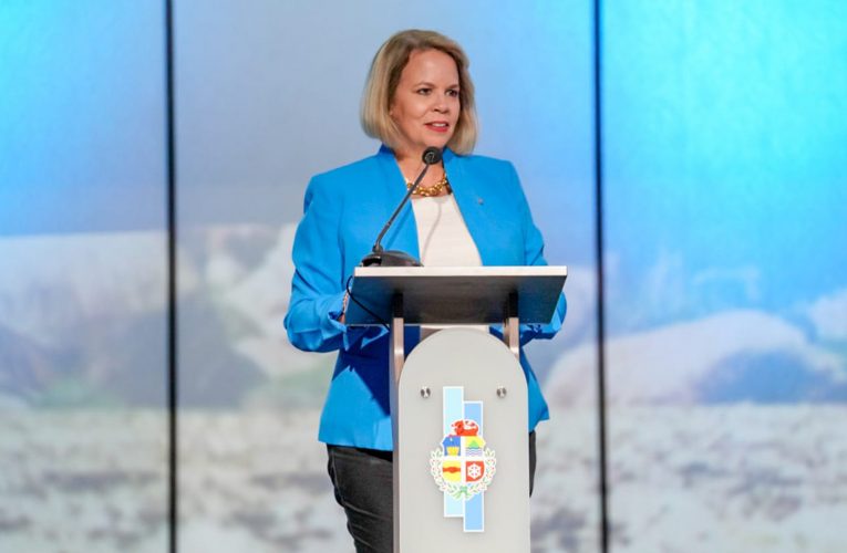 Prome Minister Evelyn Wever-Croes:PROME CARIBBEAN CLIMATE & ENERGY CONFERENCE (CCEC)
