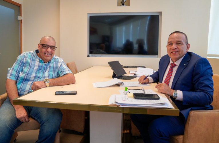 MINISTER ENDY CROES A RICIBI BISHITA DI SR. JOSELITO ALBERTS