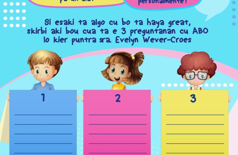 PROME MINISTER TA INVITA MUCHANAN DI SCOL BASICO PA TA ‘PERIODISTA PA UN DIA’