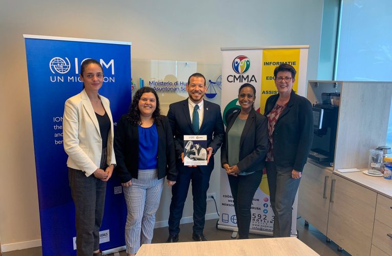 Minister Rocco Tjon: IOM Y CMMA A PRESENTA NAN STANDARD OPERATION PROCEDURE DEN CUADRO DI ASISTENCIA Y PROTECCION NA VICTIMANAN DI TRAFICACION DI HENDE