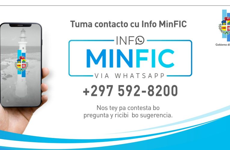 Minister di Finansa Xiomara Maduro: TUMA CONTACTO CU INFOMINFIC PA CUALKIER PREGUNTA, SUGERENCIA OF PREOCUPACION