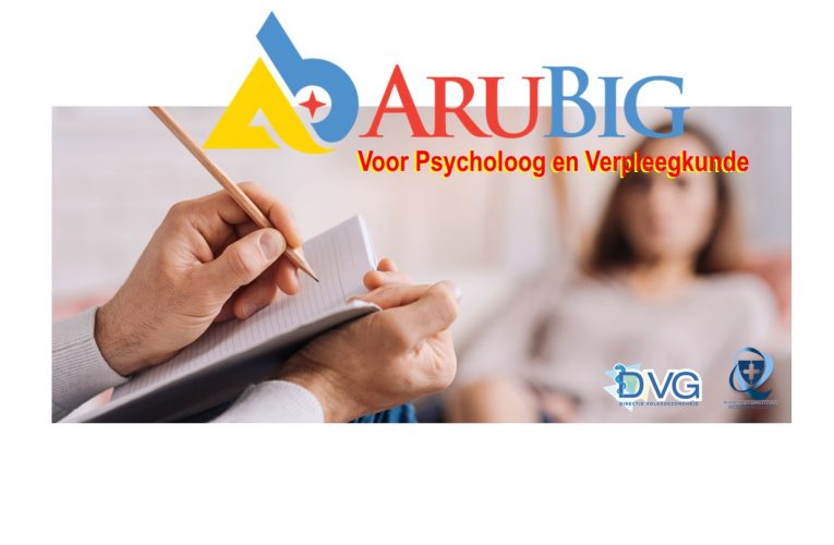 AruBIG lo bai conta pa tur psicologo y enfermero