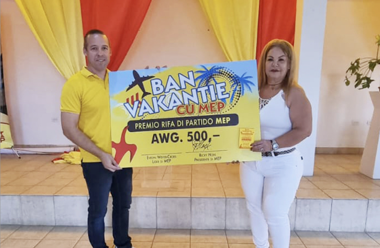 GANADONAN DI RIFA ‘BAN VAKANTIE CU MEP’ A RICIBI NAN PREMIO CASH