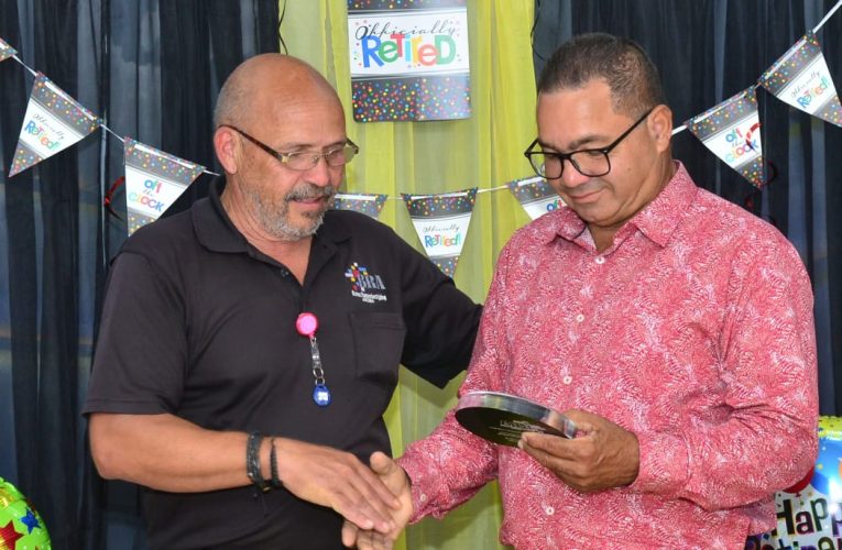 Danki Marcelino pa a sirbi Aruba pa 31 aña