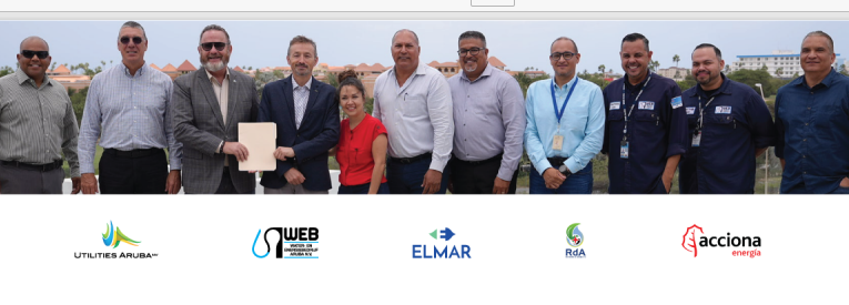 ACCIONA ENERGÍA Y ARUBA TA FIRMA MOU PA DESAROYO DI UN GREEN HYDROGEN VALLEY
