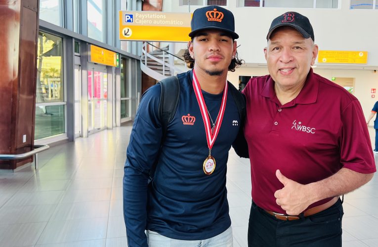 Minister Endy Croes: TA FELICITA BRANDON RINCONES NA SU YEGADA PA SU EXCELENTE PRESTACION NA E TORENO EUROPEAN BASEBALL CHAMPIONSHIP 2023
