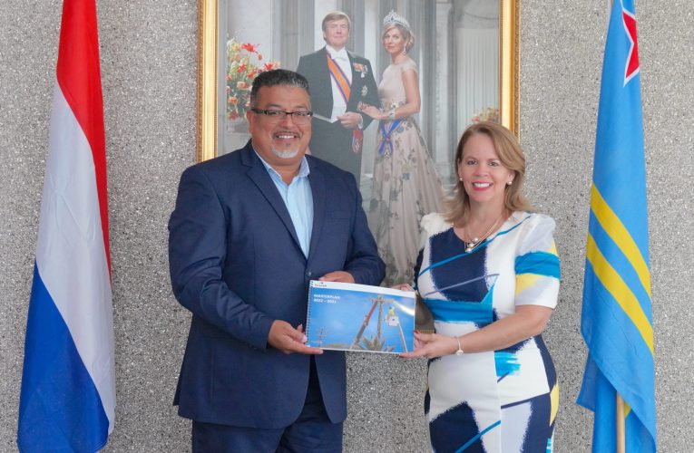Prome Minister Evelyn Wever-Croes: DEN UNION, ELMAR Y DOW A LOGRA FINALISA E PROYECTO PA PONE LUZ NOBO DEN CAYA DI BERNARDSTRAAT