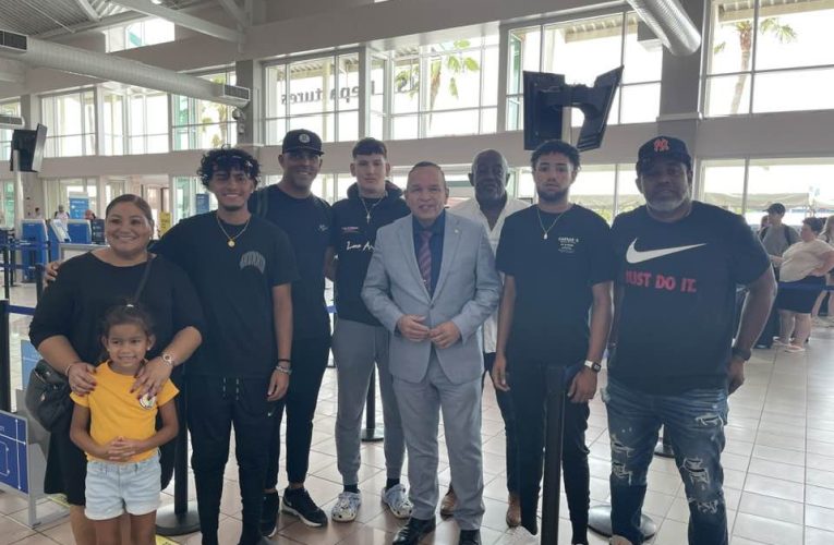 MINISTER ENDY CROES TA DESEA 5 DEPORTISTA EXITO DEN XXXI U-18 BASEBALL WORLD CUP 2023 NA TAIWAN