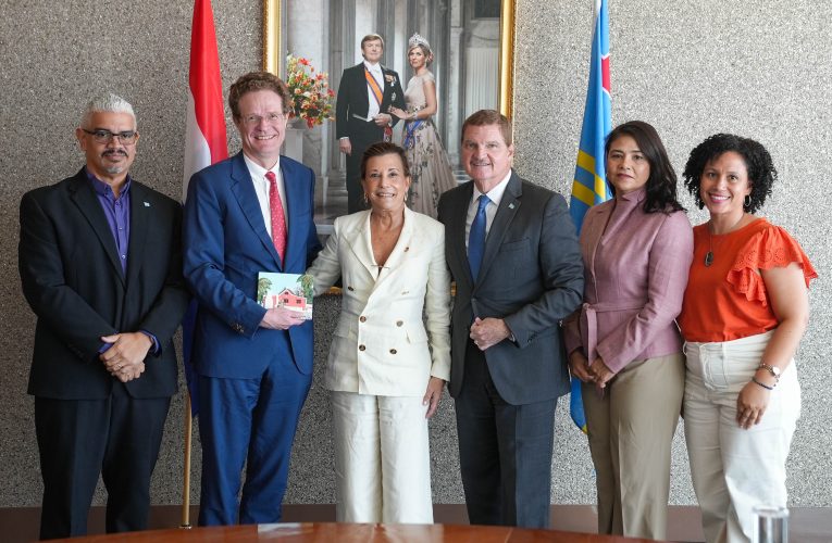 Aruba y Alemania ta fortalece laso historico y diplomaticodurante prome bishita di Embahador Aleman pa Reino Hulandes
