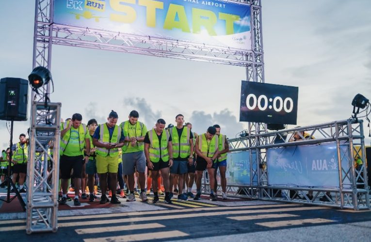 Wings of Hope a organisa e di 3 edicion di AUA Airport Runway Run 2025