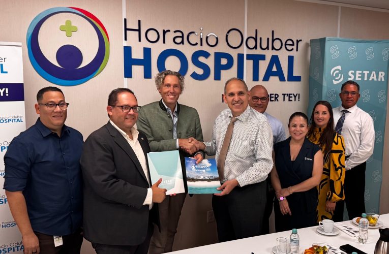 SETAR ta firma acuerdo cu Dr. Horacio Oduber Hospital pa e servicio di Colocation