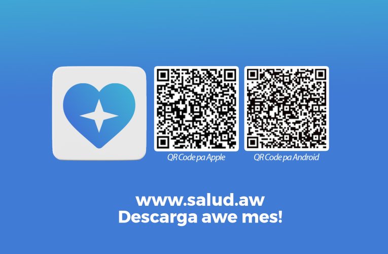 DVG ta conseha Tur persona trahando den sector di horeca pa download Aruba Health App
