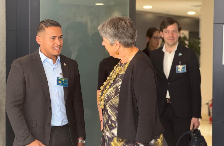 Minister Wendrick Cicilia a discuti oportunidadnan pa Aruba cu Embahador di Reino